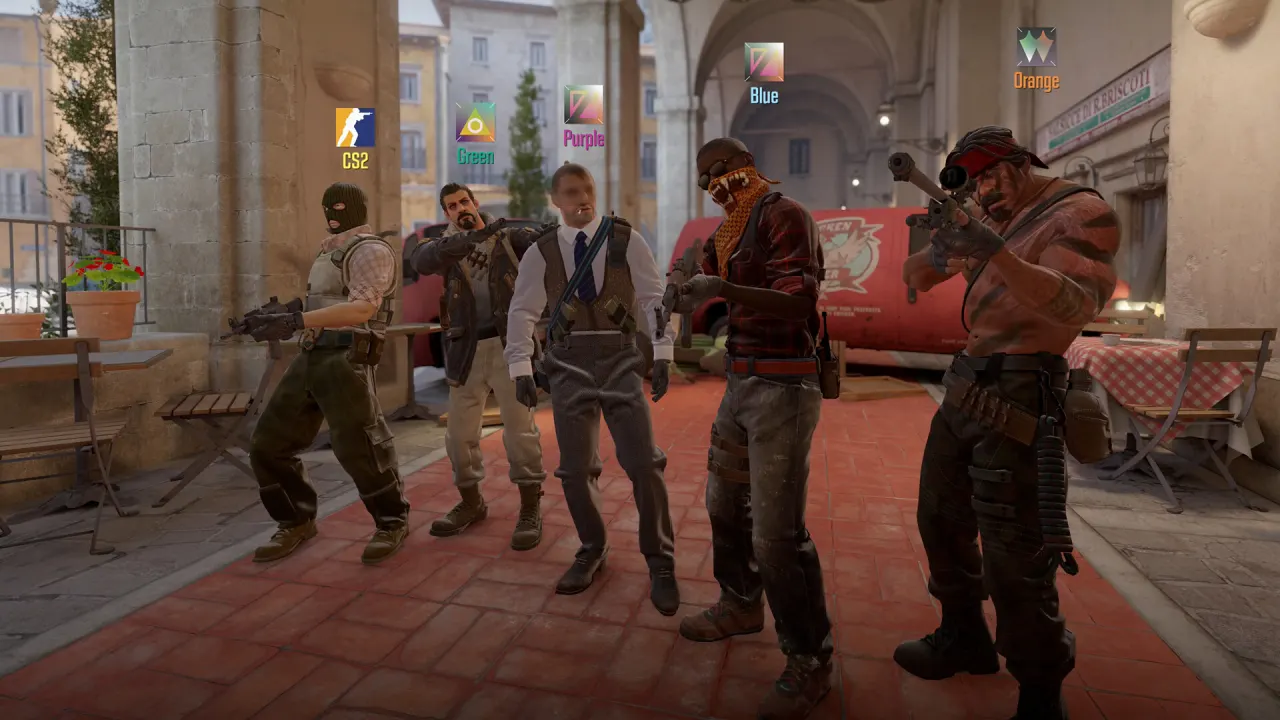 Captura de ecrã oficial de Counter-Strike 2
